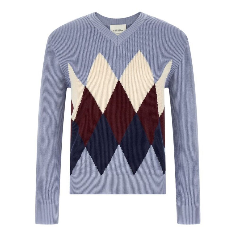 Ballantyne Men's Argyle Pattern Sweater
